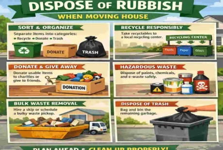 leaving rubbish when moving house