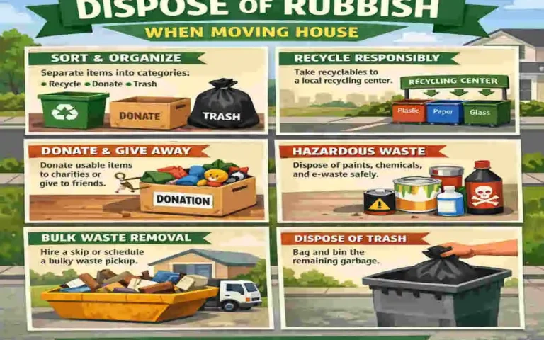 leaving rubbish when moving house