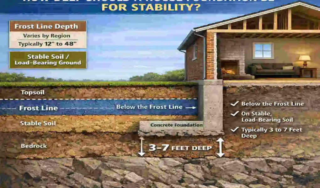 How Deep Should a House Foundation