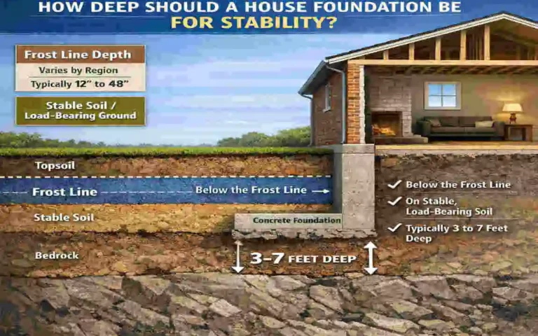 How Deep Should a House Foundation
