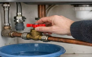 how to clean water pipes in house in uk