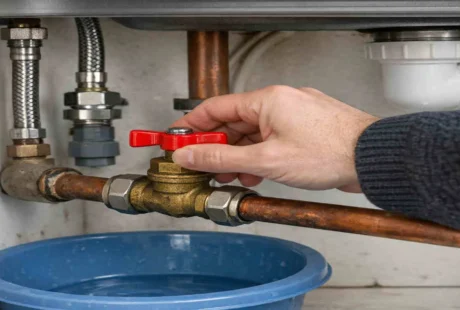 how to clean water pipes in house in uk