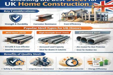 which steel is best for house construction in india