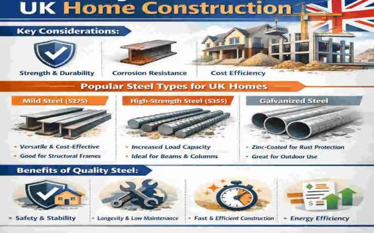 which steel is best for house construction in india