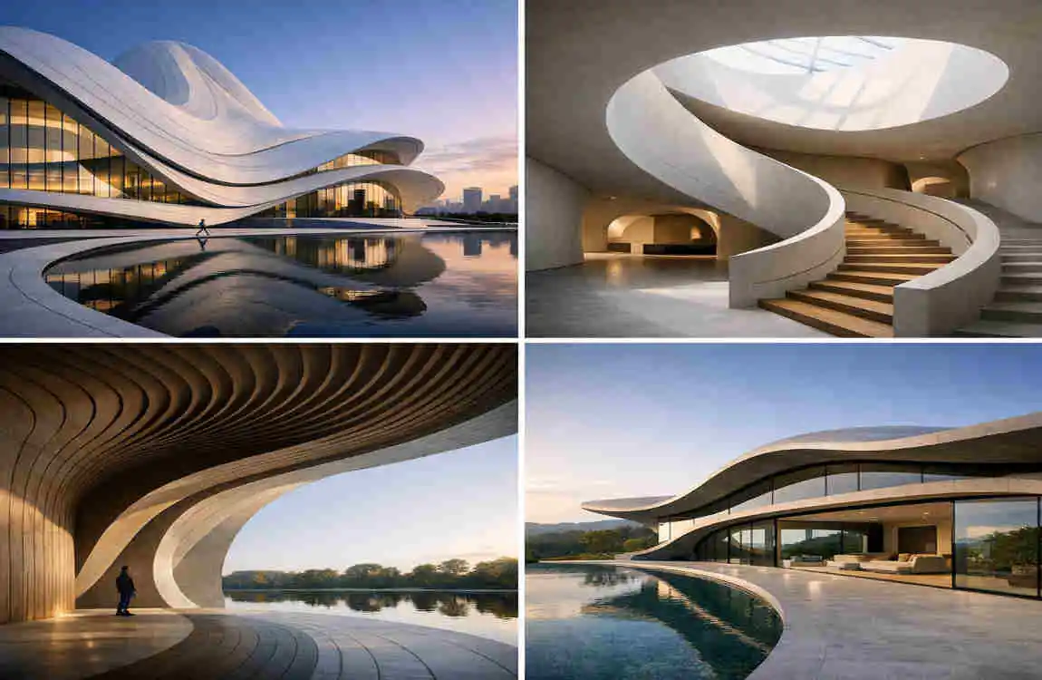 Curved Architectural Shapes