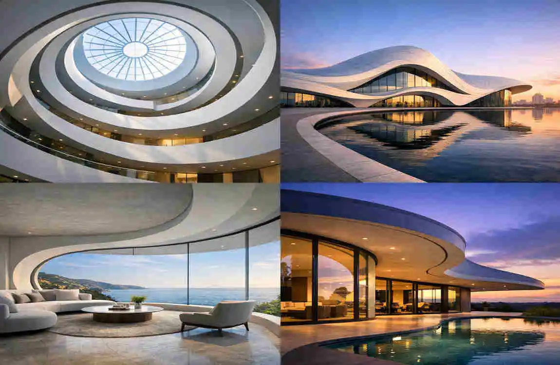 Curved Architectural Shapes