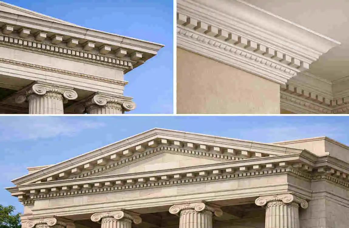 dentils architecture at home
