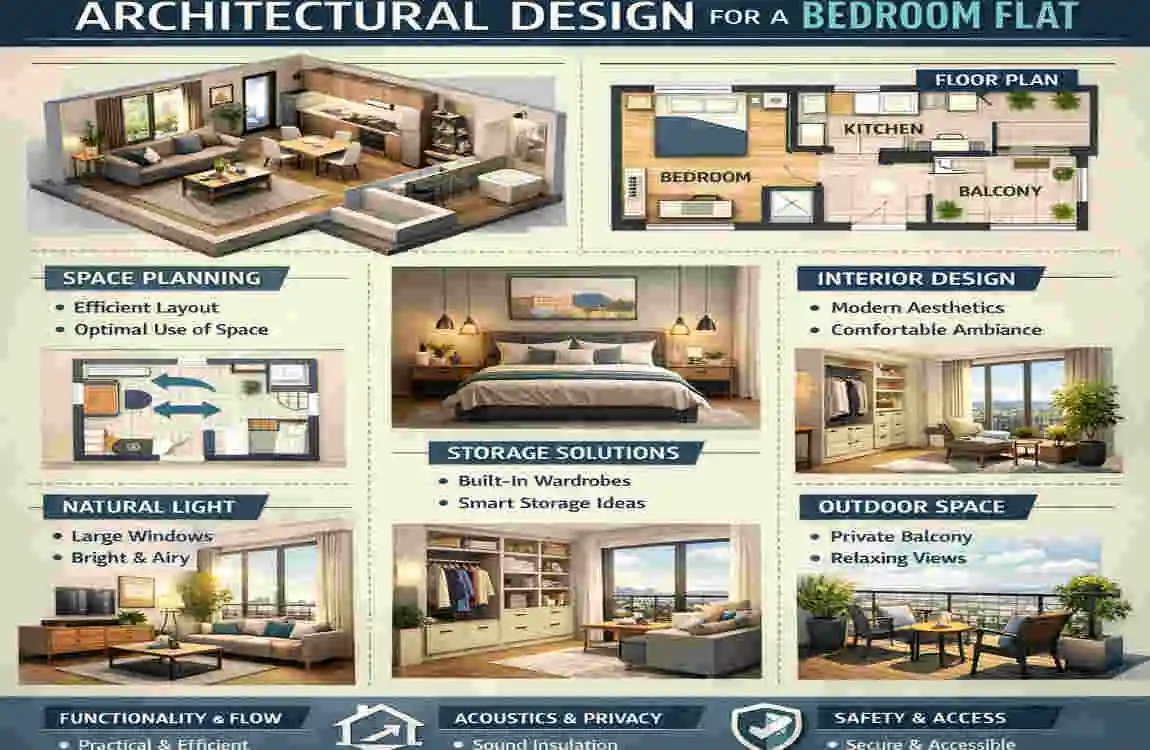 architectural design bedroom flat