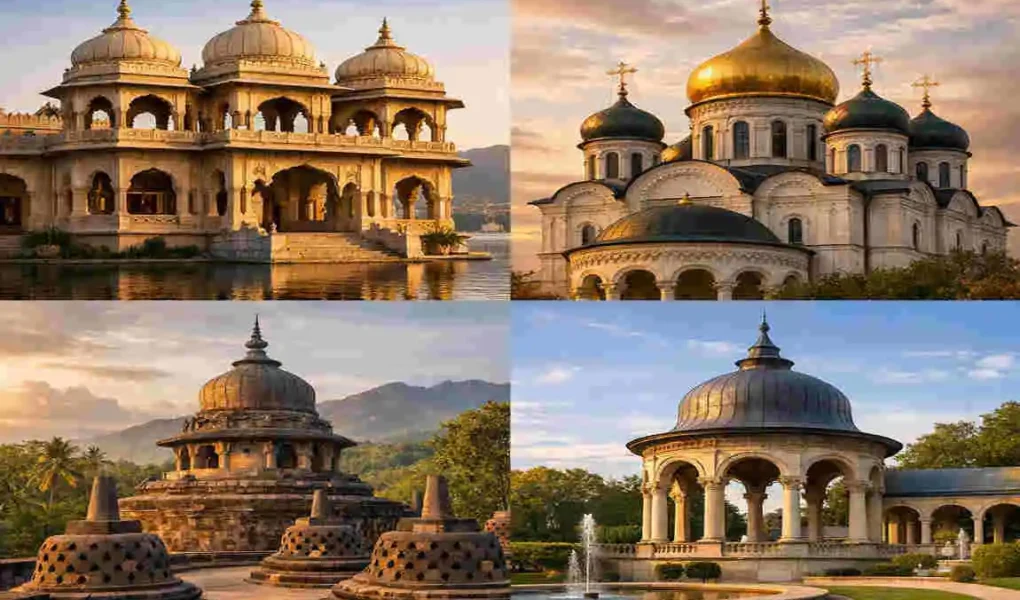belltop architectural wonder on private mountain