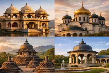 belltop architectural wonder on private mountain