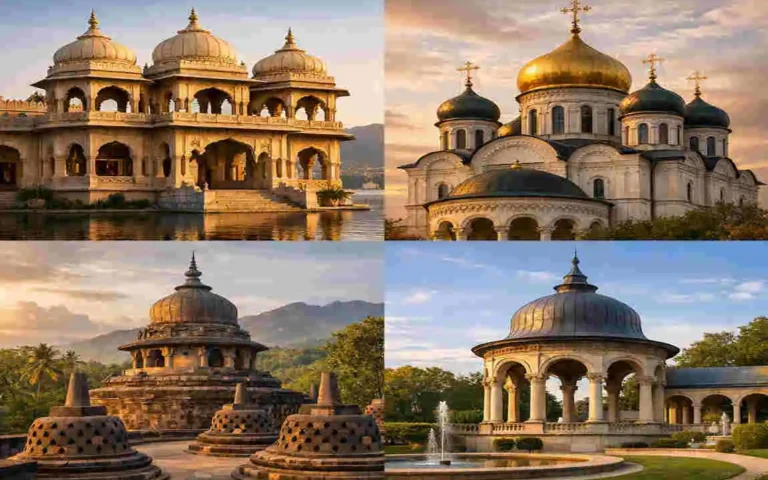 belltop architectural wonder on private mountain