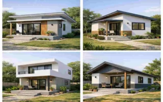 low budget simple architectural house