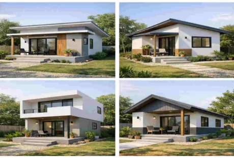 low budget simple architectural house