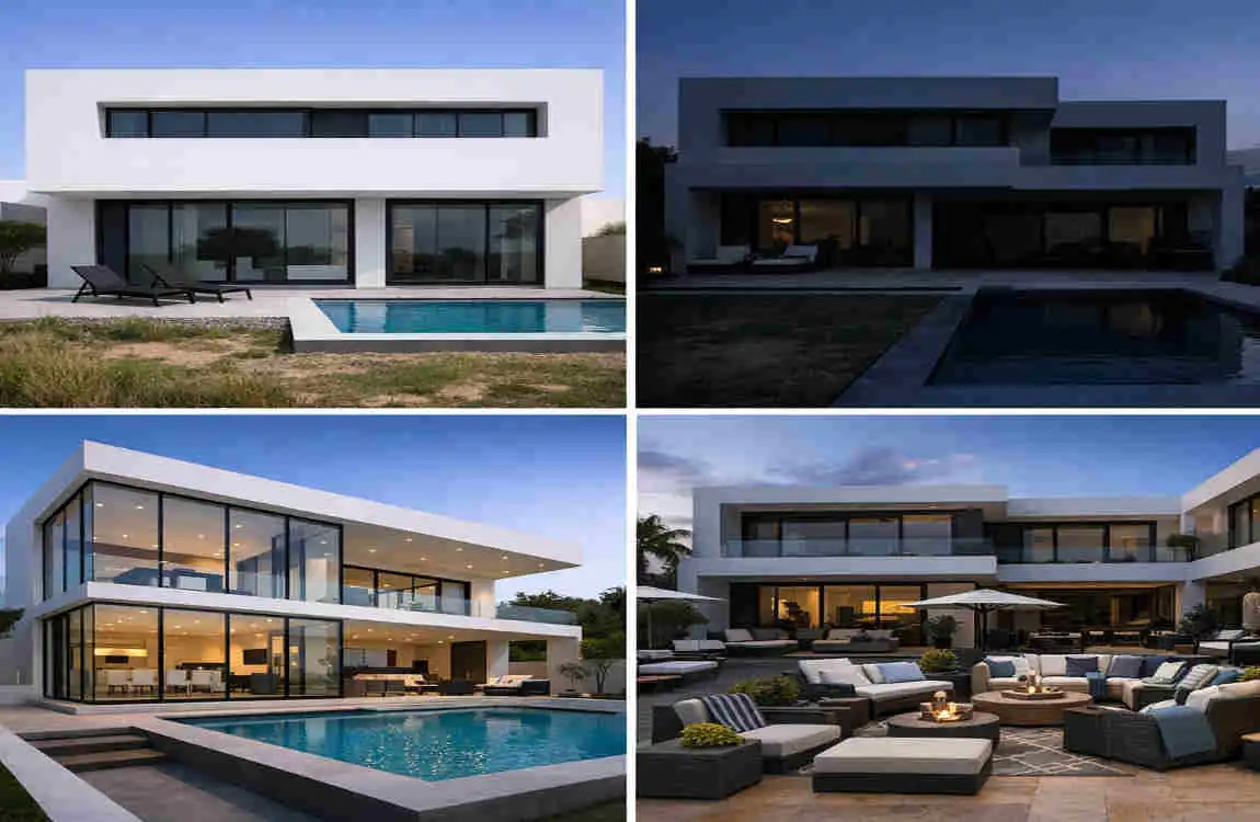modern villa architecture