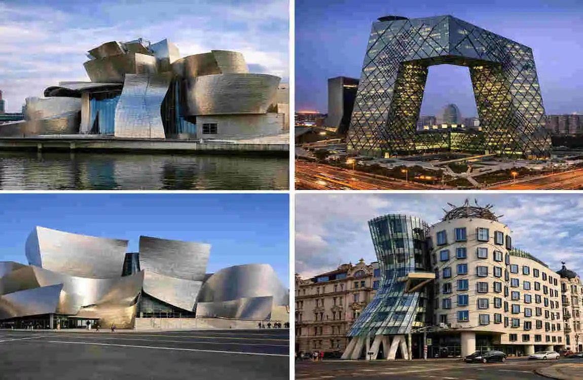 Modern Deconstructivism Architecture: