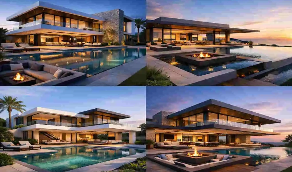 modern villa architecture