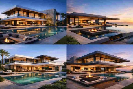 modern villa architecture