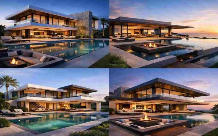 modern villa architecture