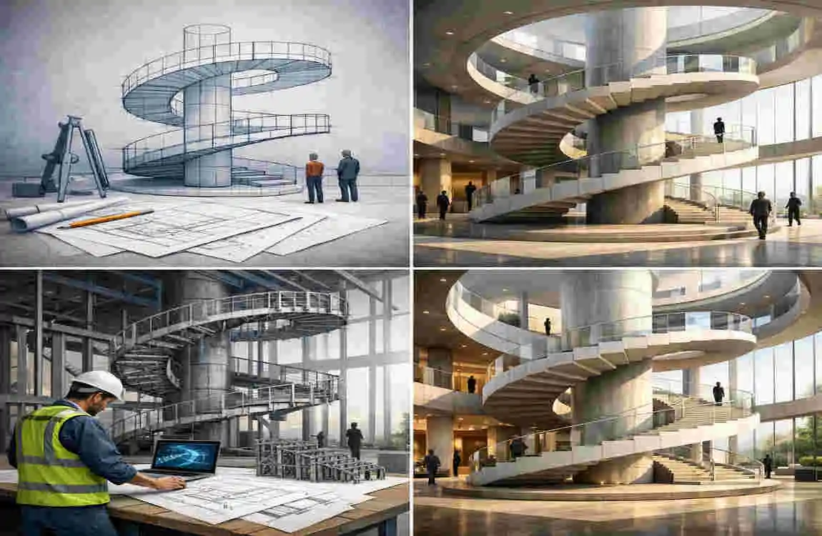 Titan Architectural Stairs Design:
