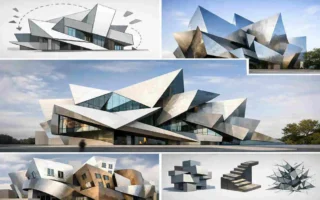 Modern Deconstructivism Architecture: