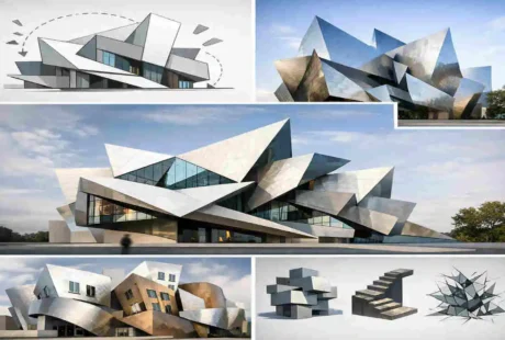 Modern Deconstructivism Architecture: