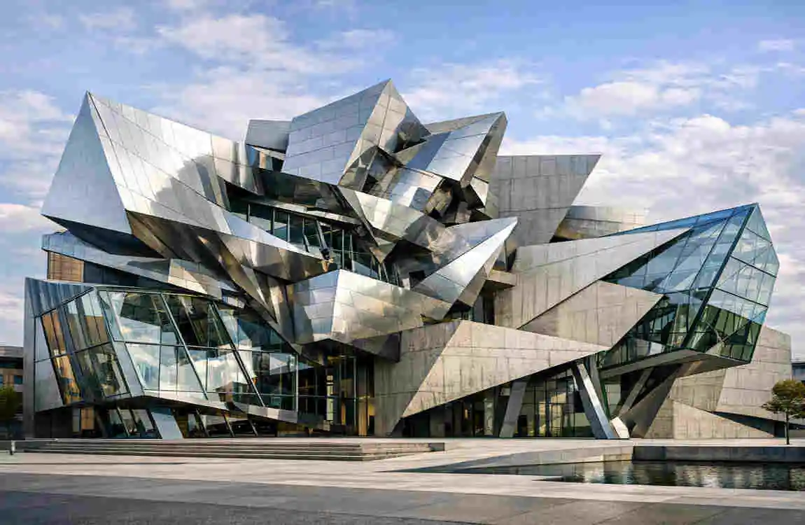 Modern Deconstructivism Architecture: