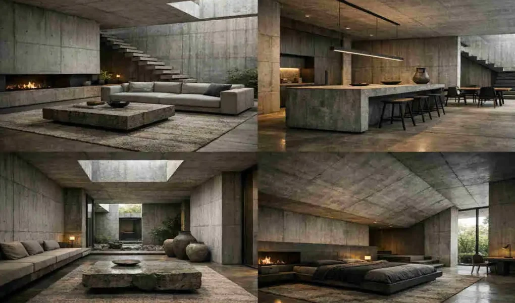 Brutalist Architecture Interior