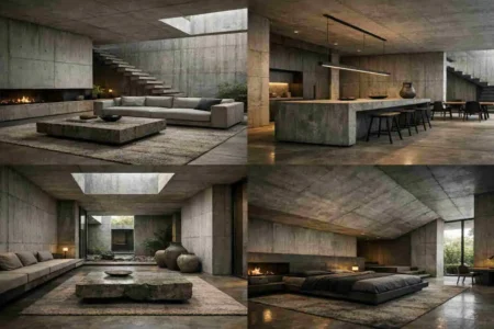 Brutalist Architecture Interior
