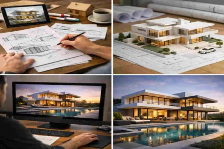 how to make an architecture house