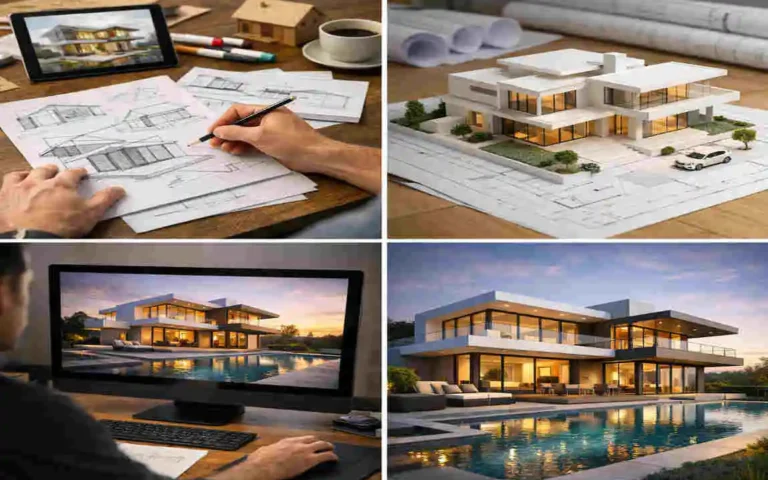 how to make an architecture house