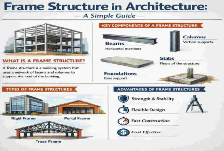 what is a frame structure in architecture house