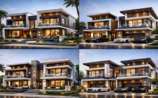 Duplex House Architecture Design
