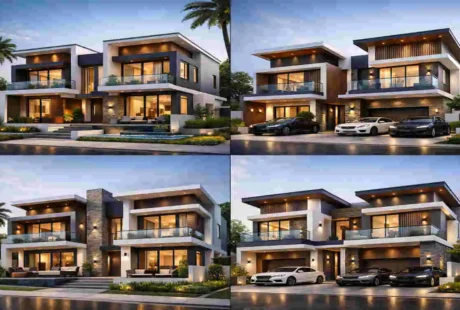 Duplex House Architecture Design