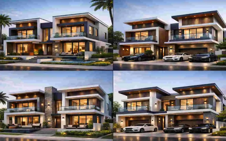 Duplex House Architecture Design