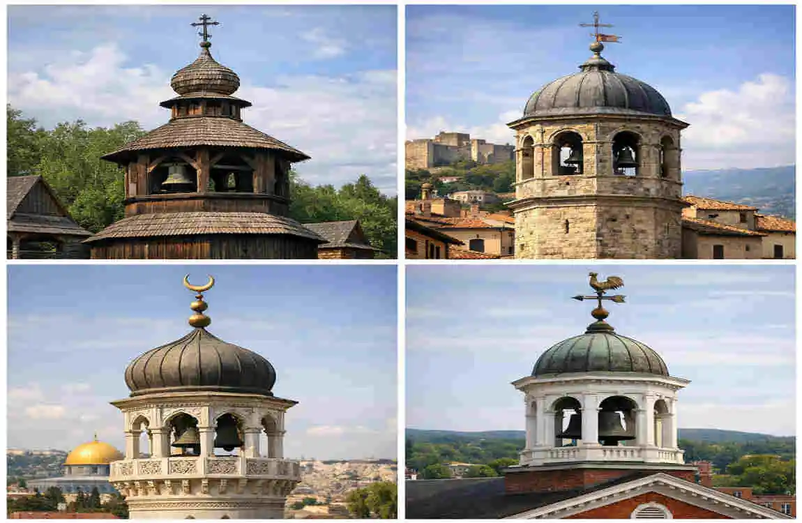 belltop architectural wonder on private mountain