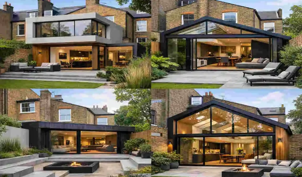architectural annexes style in london