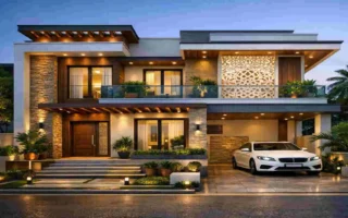 architecture house front design indian style