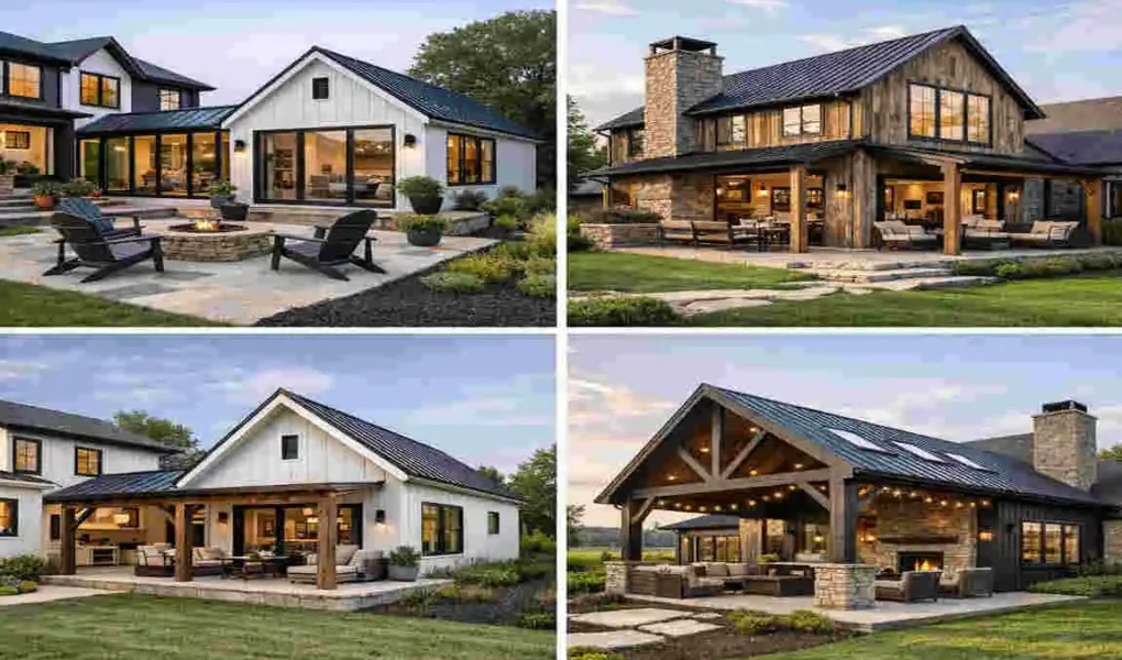 farmhouse annex style architecture