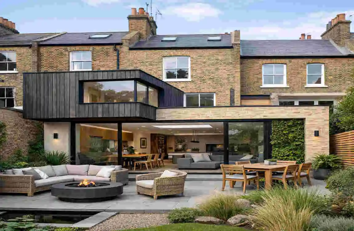 architectural annexes style in london