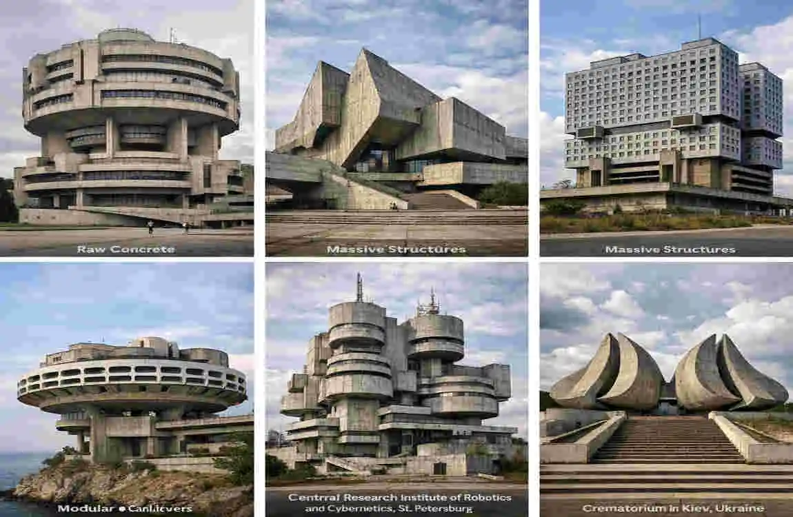 soviet brutalist architecture