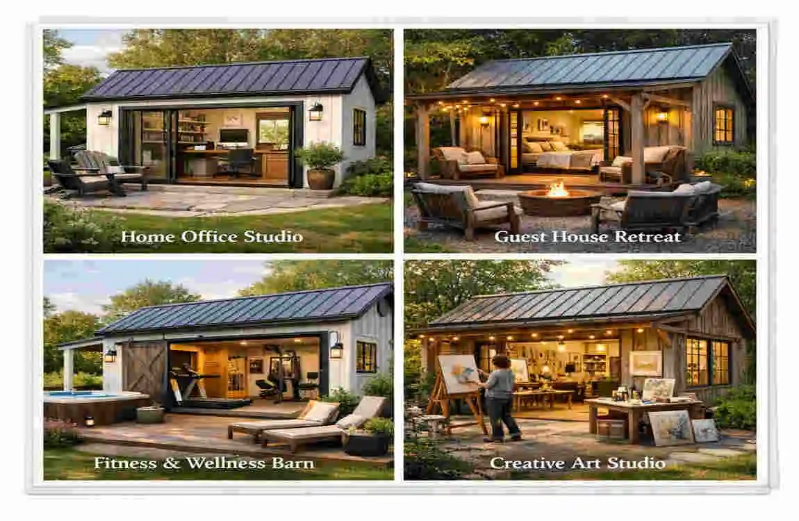 farmhouse annex style architecture