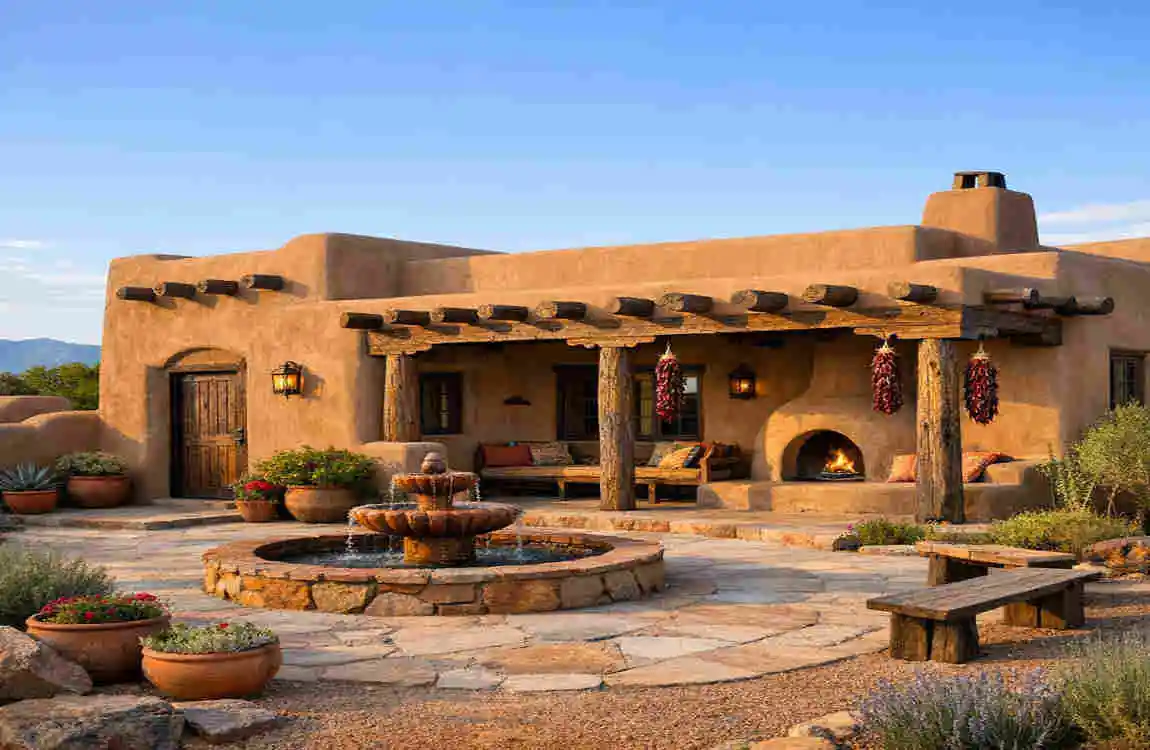 the new architecture in mexico style home