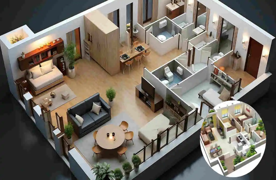 3d architecture design ai
