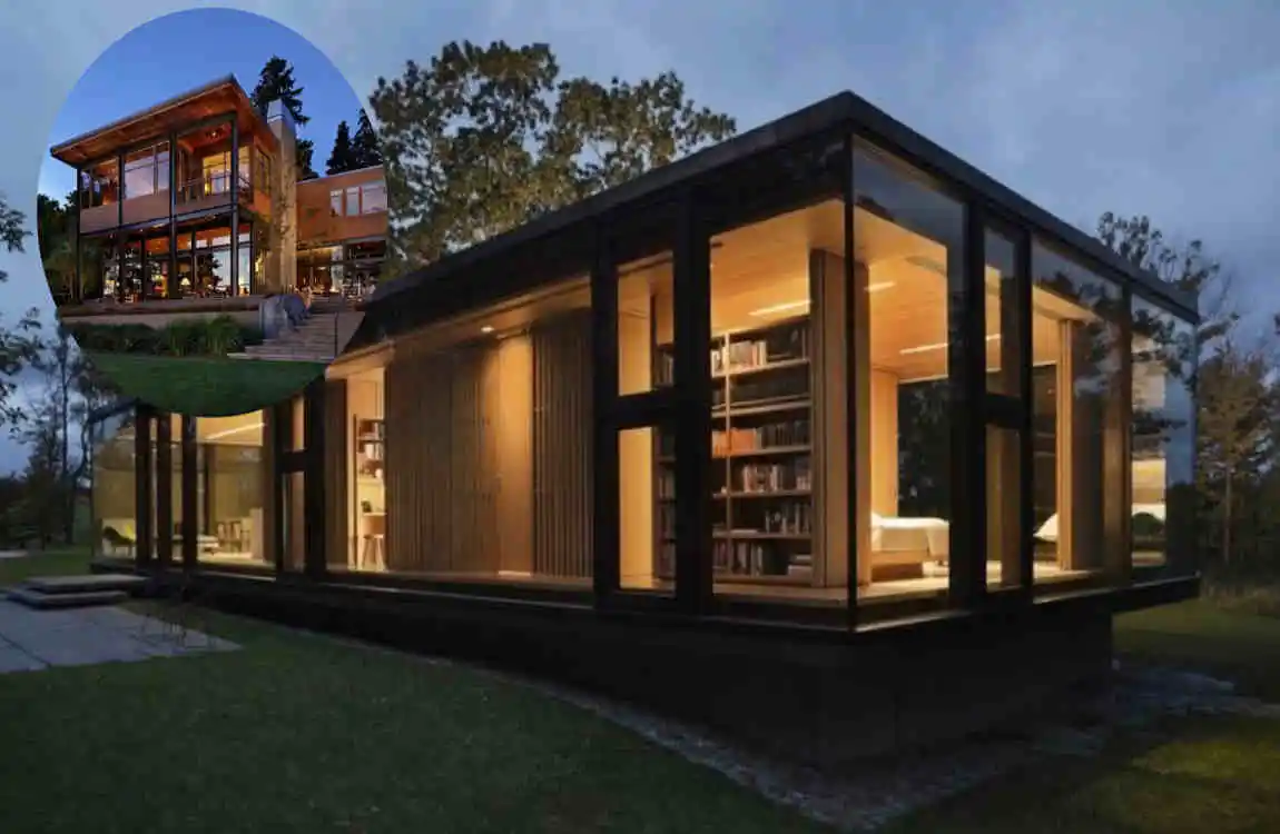 glass and steel architecture house style