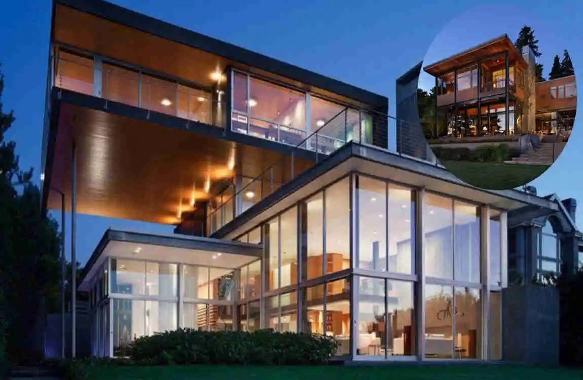 glass and steel architecture house style
