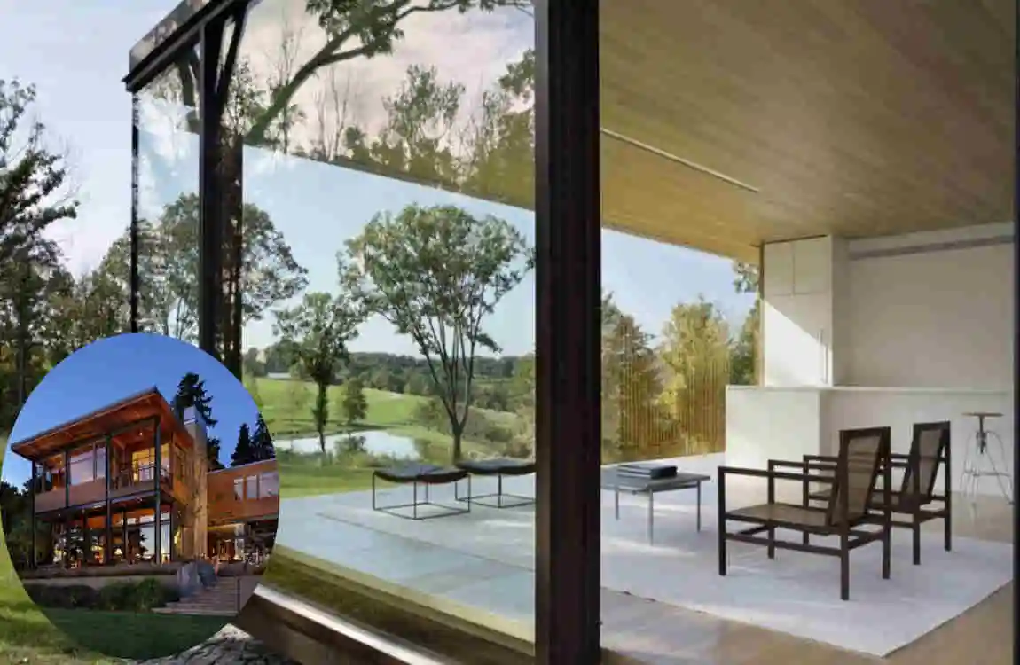 glass and steel architecture house style