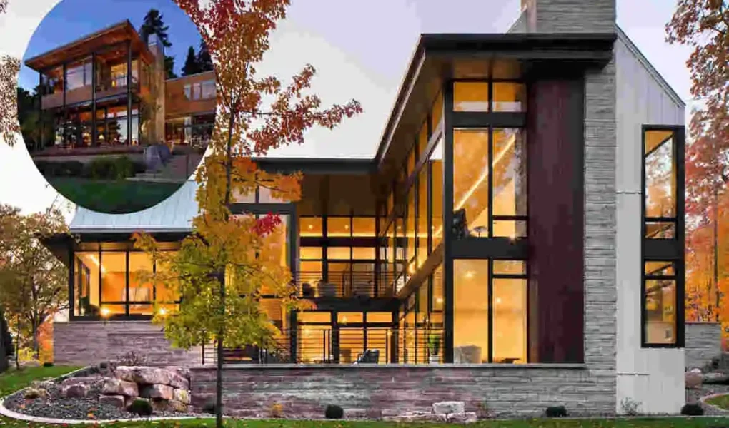 glass and steel architecture house style