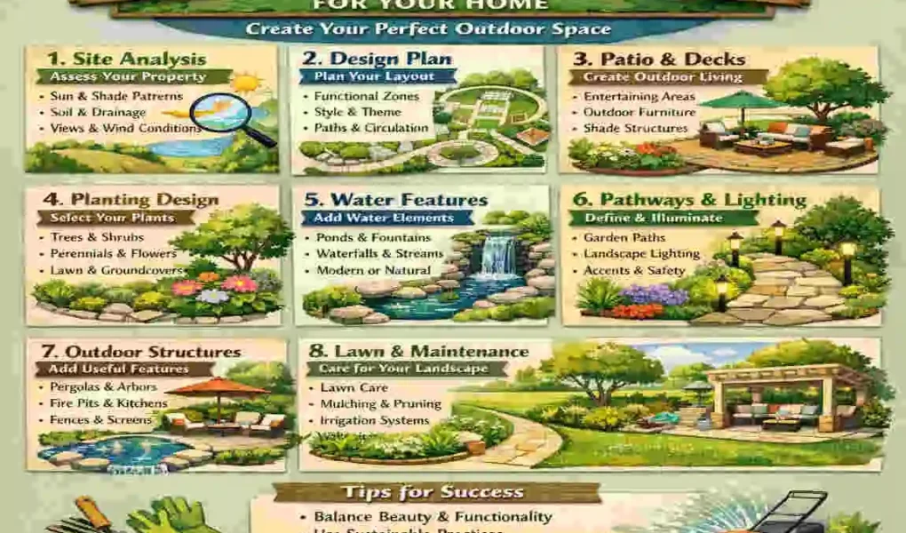 landscape architecture for house