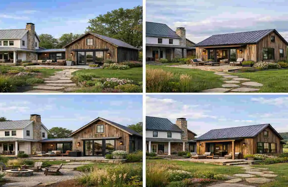 farmhouse annex style architecture
