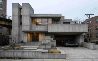 Brutalist Architecture in Chicago Houses